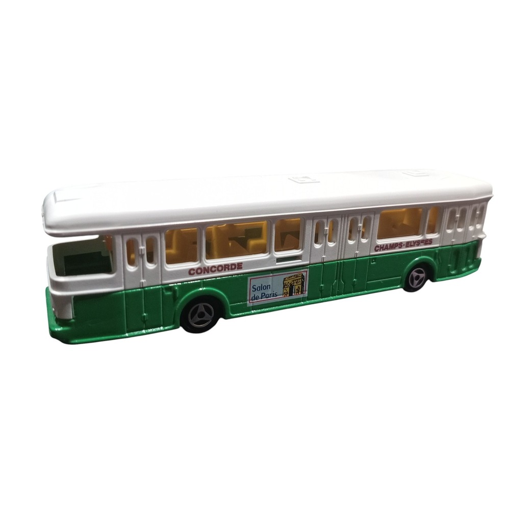 1980s Majorette Autobus #310 Concorde Salon De Paris 1:87 Scale 5" Diecast